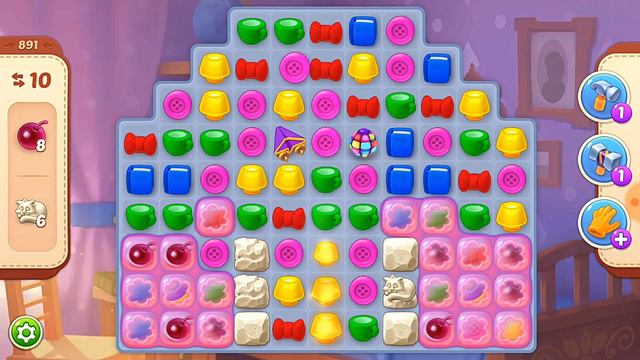 Homescapes Level 891 - How to complete Level 891 on Homescapes смотреть онлайн