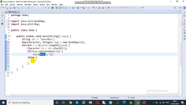 Write java program to print Characters count in each word in String ?