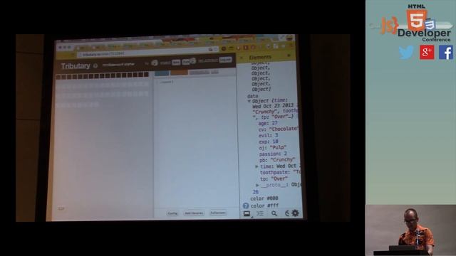 HTML5DevConf: Ian Johnson "Adventures in d3.js"