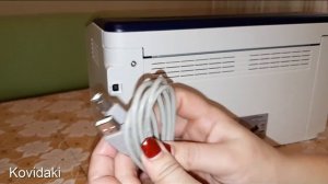 Распаковка принтер Xerox Phaser 3020BI Wi-Fi (3020V_BI) + USB cable