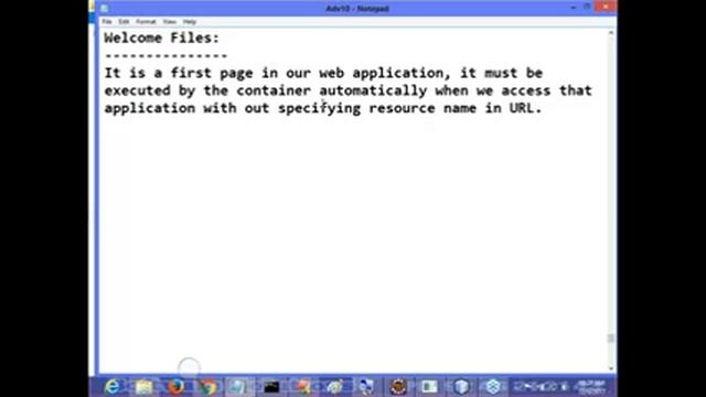 Adv Java || "Welcome Files" || by Nagoor Babu Sir смотреть онлайн