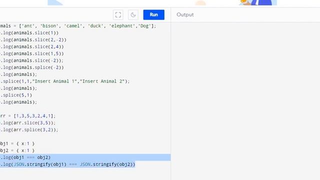 Most Asked interview questions | Frontend Interview questions | Practice Slice Splice in javaScript