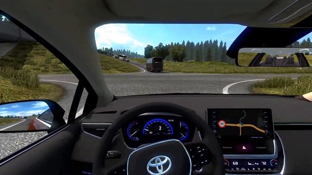 2020 Toyota Corolla review/gameplay Euro Truck Simulator 2 смотреть онлайн