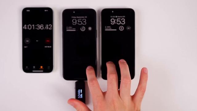 iPhone 15 Pro Max Battery CHARGE Test - This CHANGED My Mind! смотреть онлайн