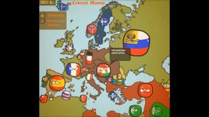 Альтернативное прошлое Европы с 1914 года COUNTRYBALLS (кантриболз) №1