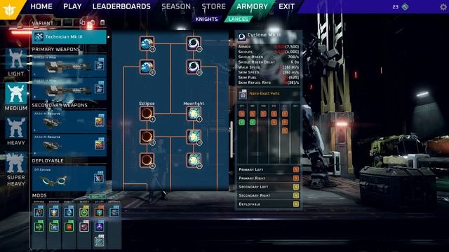 Galahad 3093 Game - Medium Variants