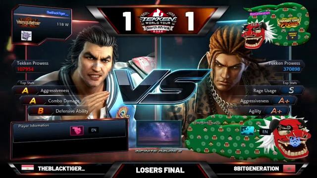 TWT 2022 North Africa Regional Finals - LF - TheBlackTiger__ (Lei) vs. 8bitGeneration (Eddy) смотреть онлайн