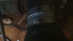 ?Тиг сварка в аргоне вертикала трубы Tig welding pipeline