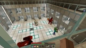 ОБЗОР НА SCP-939 С МНОЖЕСТВОМ ГОЛОСОВ КРОКОДИЛ MINECRAFT!