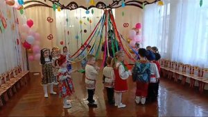 Музыкальная игра "Карусель" средняя группа детском саду 2024год