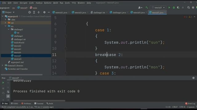 java tutorial#9 switch statement in java смотреть онлайн