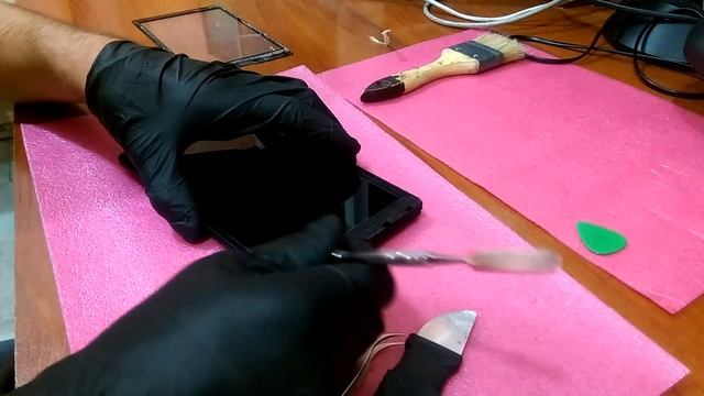 Замена тачскрина TurboPad 724 / Touch screen replacement TurboPad 724