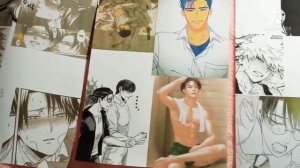 РАСПАКОВКА АНИМЕ ТОВАРОВ 🍾💗🌺 моё первое видео 💟