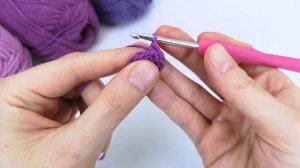 Вязание крючком для начинающих | Как научиться вязать крючком | Основы вязания |Схема круг амигурум