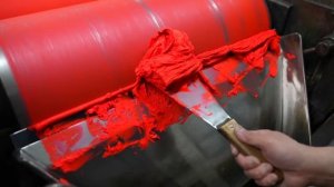 Процесс изготовления краски. Удивительный завод по производству красок в Японии.