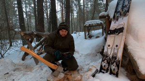 ЗЕМЛЯНКА В ЛЕСУ | РАБОТА ПО ДЕРЕВУ | ПОЛОЧКА ДЛЯ ЕДЫ | БЛИНЫ С МЯСОМ | ПОХОДНЫЙ ОПТИМИСТ