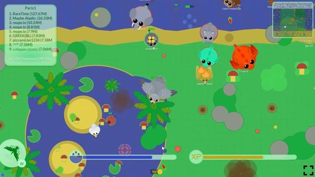 mope.io: PREDATOR FALCON KILLS (killing a BLACK DRAGON with PREDATOR)