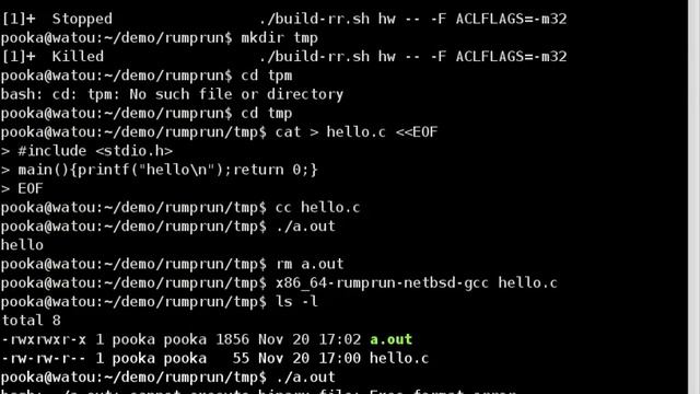 Rumprun video series, part 2: build/launch commands in-depth смотреть онлайн