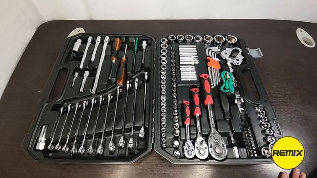 Набор инструментов 121 деталь аналог Sata смотреть онлайн