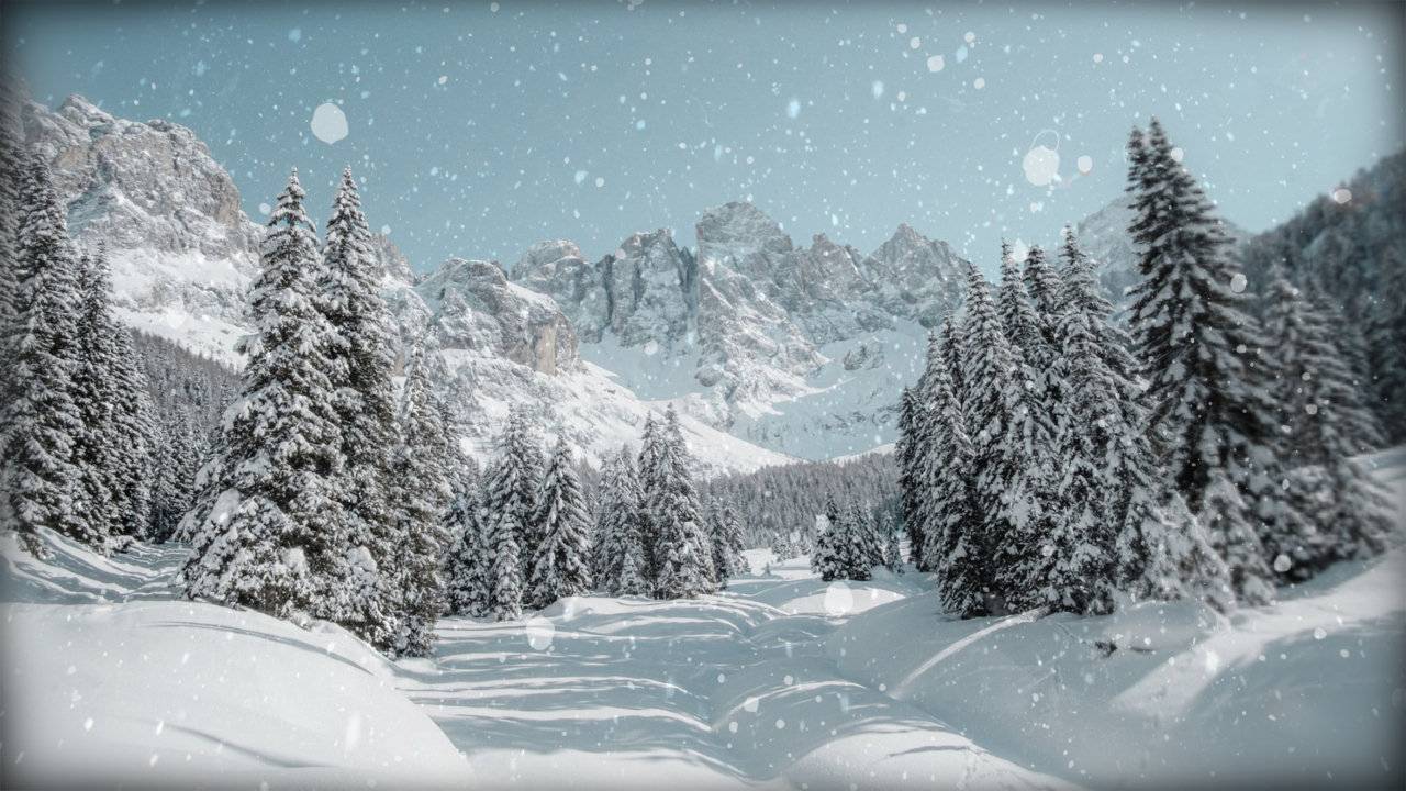 Снег кружится, летает, летает...