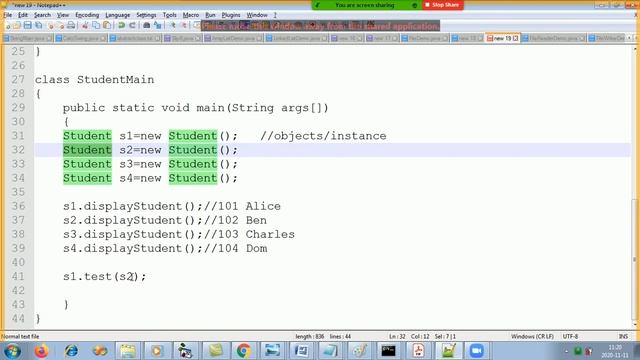 Java Internship Program - Episode 3(Passing object as an argument to a function) смотреть онлайн