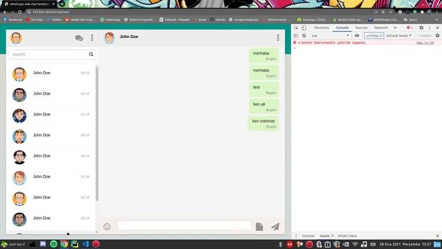 4 - Django Channels ile Chat Uygulaması: Modellerin oluşturulması ve Javascript Tarafının Kodlanmas смотреть онлайн