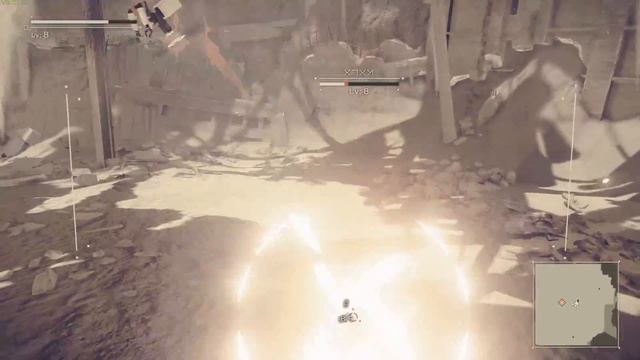 Nier: Automata PC Walkthrough 04 The Humanoid Machine смотреть онлайн