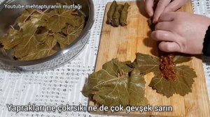 YAPRAK SARMAYI BIRDE BÖYLE ?? DENEYİN BAYILACAKSINIZ /YAPRAK DOLMASI NASIL YAPILIR