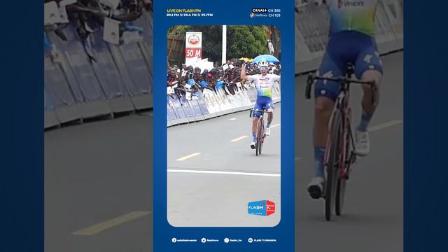 #BREAKINGNEWS: LE FRANÇAIS THOMAS BONNET REMPORTE LA 4EME ETAPE DU #TourDuRwanda2023 #MaillotJaune