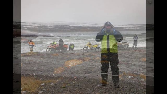 Ноябрь. Заезд на п-в Рыбачий . Урал и три эндуры.Участники:Капкаев.Гергель.Плахин.Новиков.Падучий.