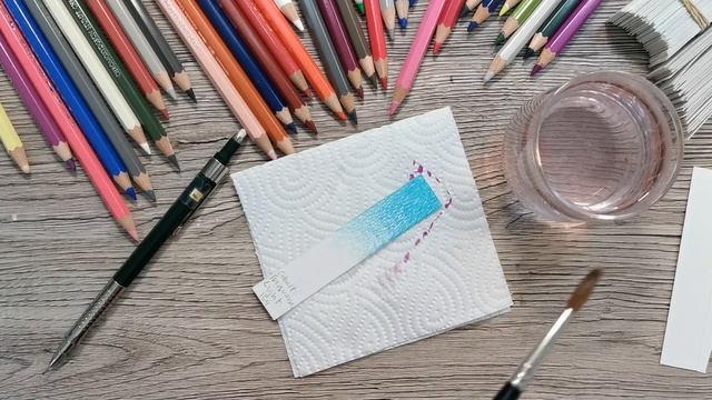 How to make color swatches colored pencils смотреть онлайн