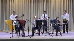 "Саратовские переборы", обработка Кузнецова, ансамбль "Эксклюзив"