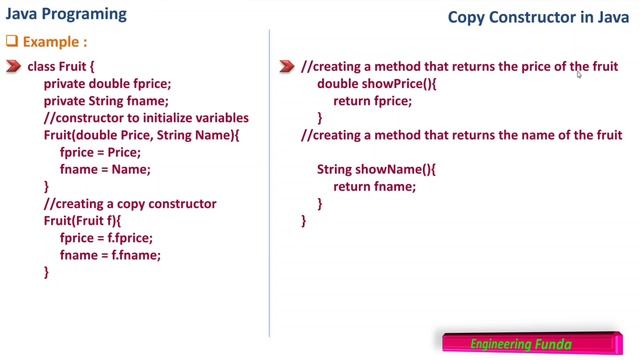 Copy Constructor - Java Programming смотреть онлайн