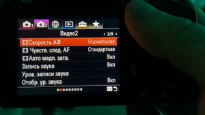 КИНОШНАЯ КАРТИНКА | Отображение каше в Sony a7iii