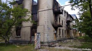 Лиман, Донецкая область: фото и видеокадры разбитого города.