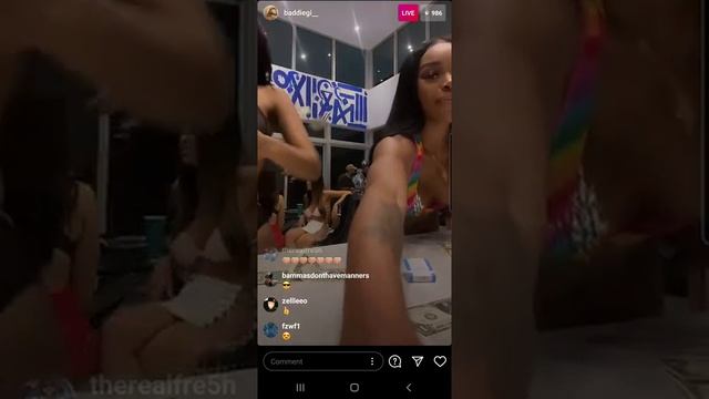 BaddiG And Jade at a Stripper Party on Instagram Live _ (2_10_21) смотреть онлайн