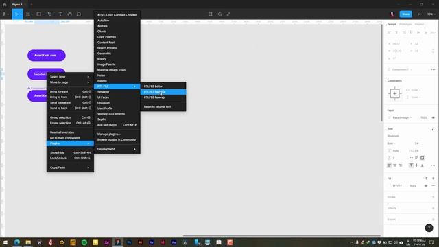 آموزش فیگما - نصب فونت های فارسی و فارسی نویسی در Figma 2022 و Adobe Xd
