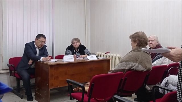 Встреча с главврачом Белорецкой ЦРКБ в отделении ВОИ города Белорецка. смотреть онлайн