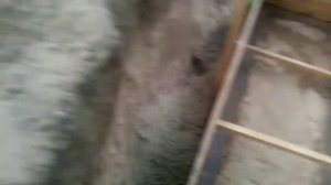 Строительство смотровой ямы гаража в песчаном грунте.