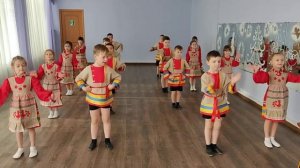 Танцевальный номер "Ой, ниточка тоненькая" МБДОУ 124
