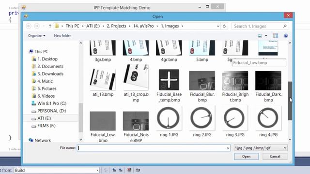 Template matching dùng IPP