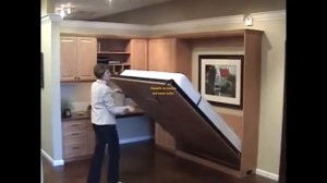 Откидная кровать. Простая экономия пространства!