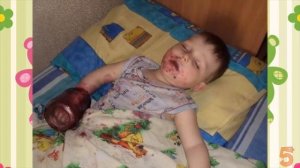 20 Приколов Дети спят там где хотят