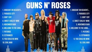 Guns N' Roses Top Hits Popular Songs   Top 10 Song Collection