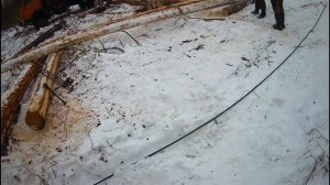 Подъем Промежуточной и Анкерной опор  Вырваное крепление