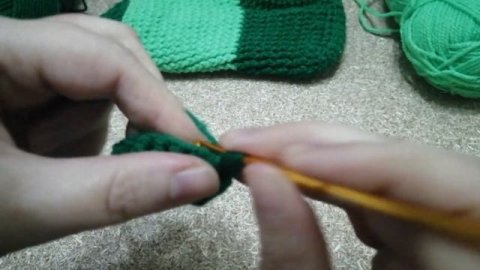 Следочки тапочки крючком. Часть 1