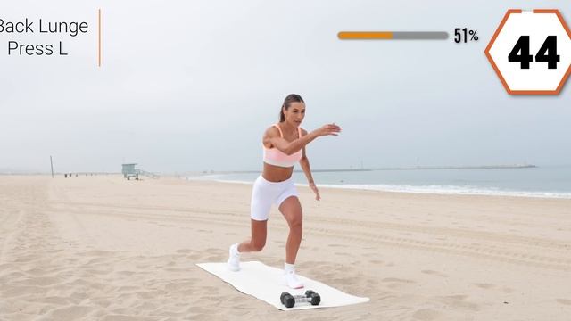 20 MIN HIIT Full Body Workout - No Equipment | Fat Killer | Sami Clarke смотреть онлайн