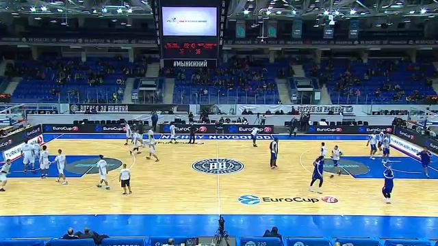 Еврокубок: Нижний Новгород vs. МЗТ-Скопье (Македония) 02.11.2016 смотреть онлайн