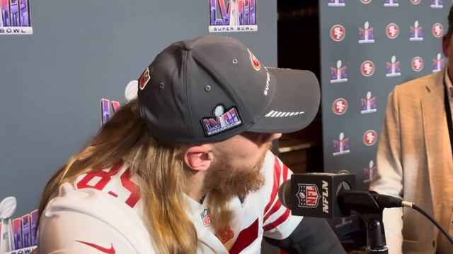 GEORGE KITTLE ON TRAVIS KELCE: “HE’S MY GUY.” GETS DEEP ON REAL FRIENDSHIP BEFORE SUPER BOWL REMATC смотреть онлайн