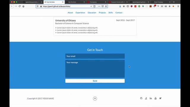 Create & host your software developer portfolio right now | Tutorial